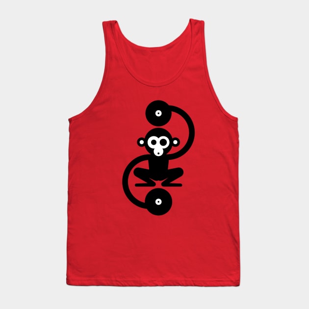 Monkey Music - Dj Business Tank Top by hardwear